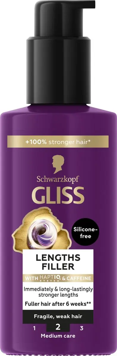 Gliss Full Hair Wonder Lenghts Filler Haarserum 100ml - Cafeïne & Muskus