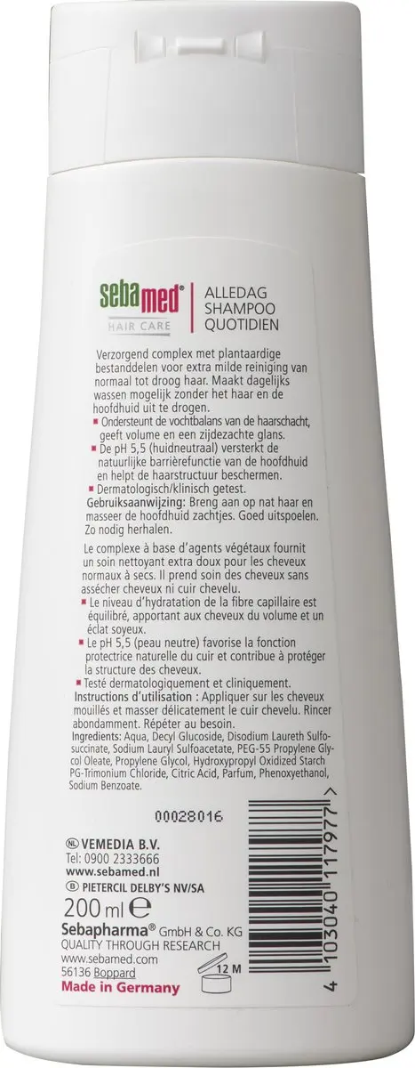 Sebamed Alledag Shampoo 200ml