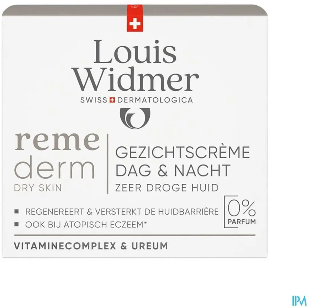 Louis Widmer Remederm Dag & Nacht Gezichtcrème 50ml