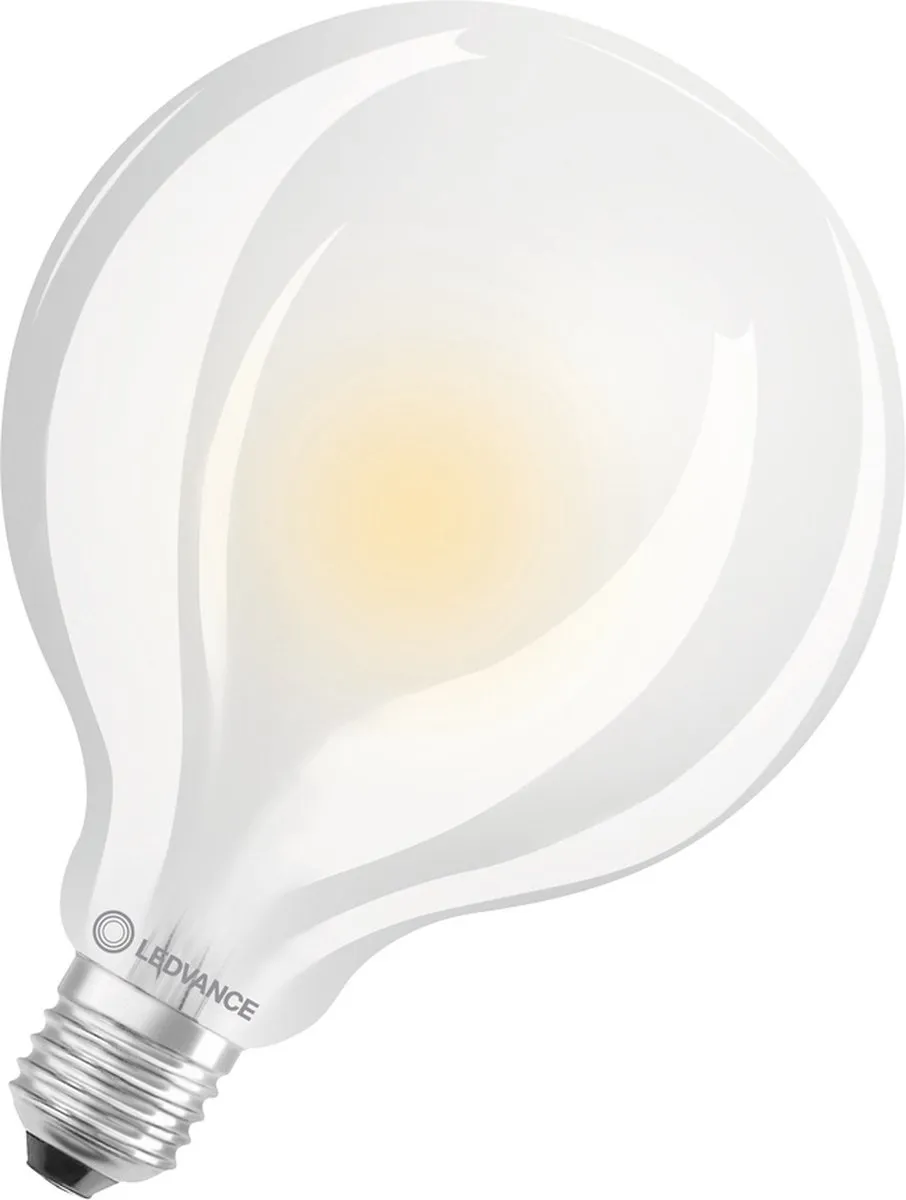LEDVANCE Classic E27 Globe Filament Mat 11W - 1521lm Zeer Warm Wit - afbeelding 5 van 5