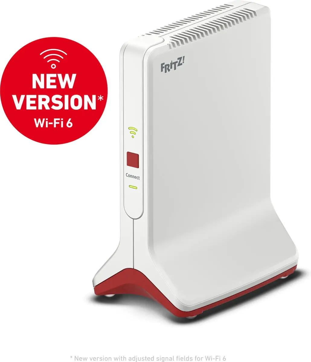 FRITZ! Repeater 6000 AX Tri-Band WiFi 6 - 1200+2400+2400 Mbps