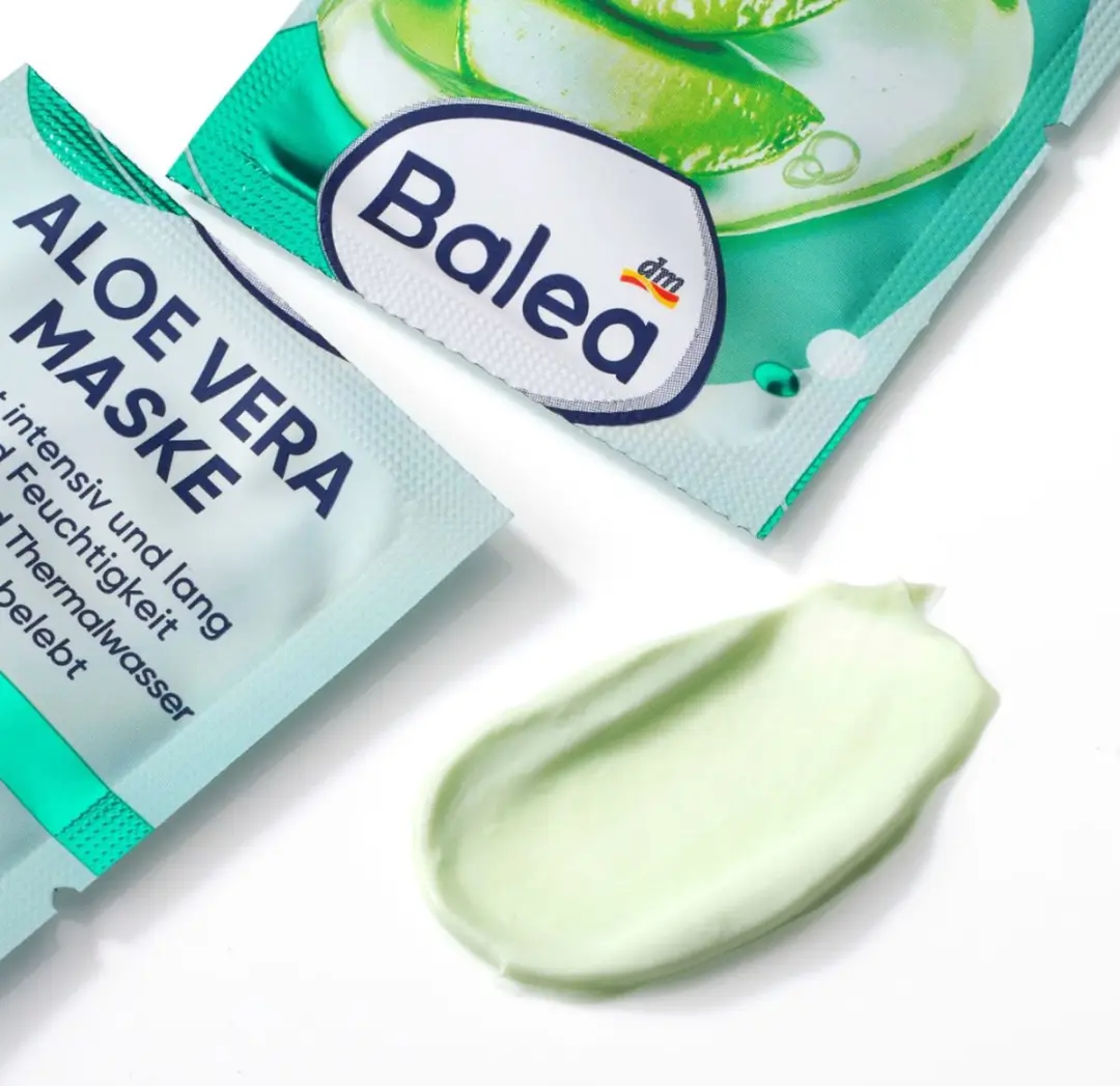 Balea Gezichtsmasker Aloë Vera 16ml - 2 Stuks