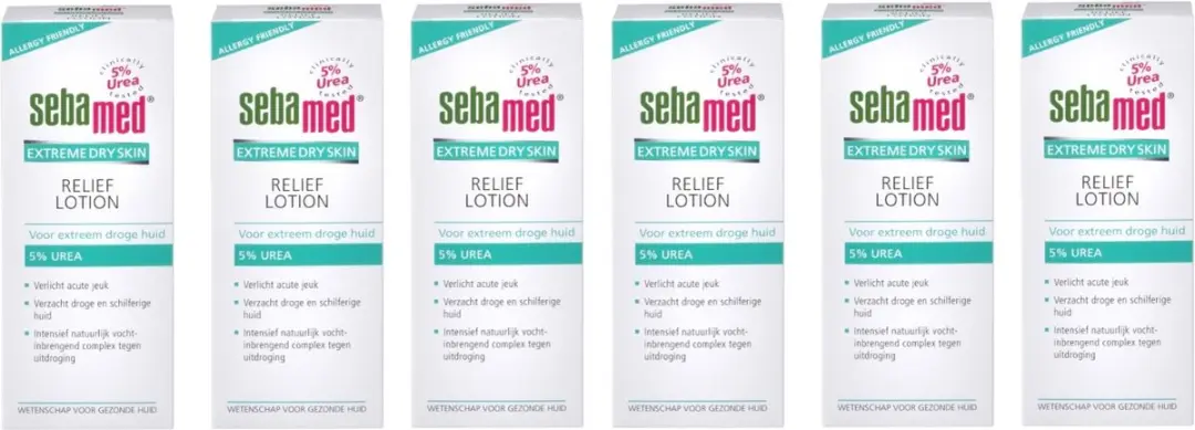 Sebamed SebaMed Relief Lotion 5% Urea 200ml - 6 Stuks