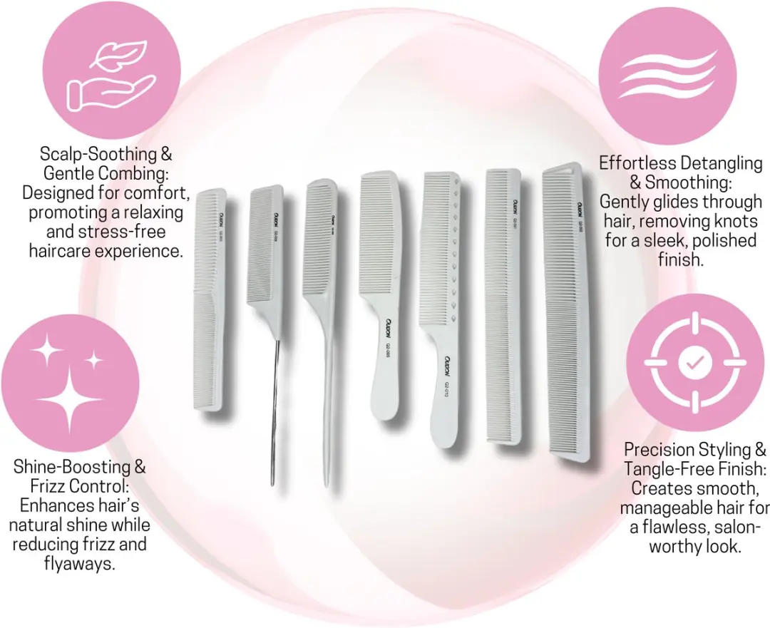 Guardian Beauty Carbon Kamset - 7 Stuks - Wit