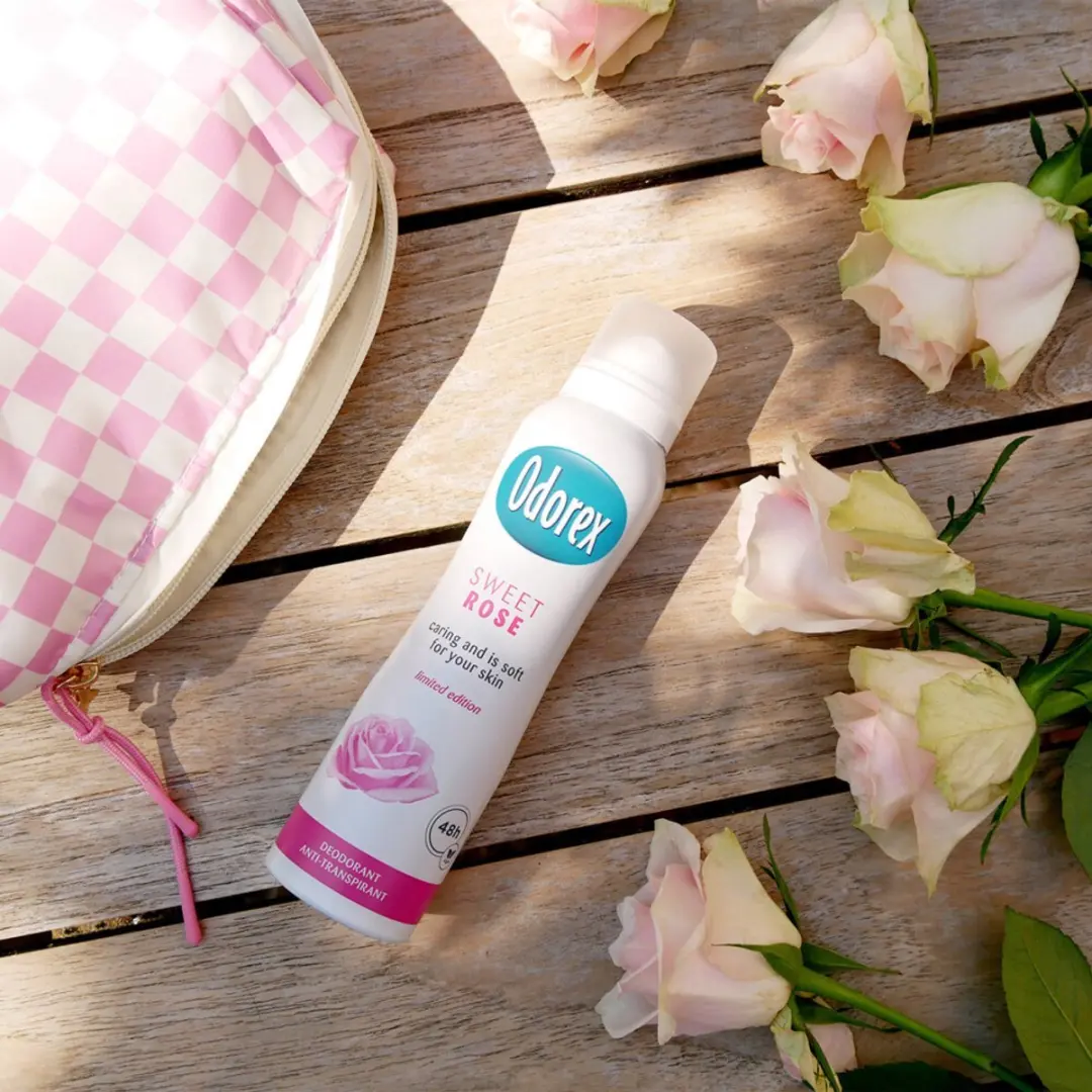 Odorex Deo Spray Sweet Rose 3x150ml
