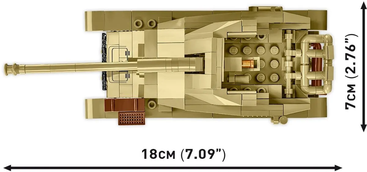 Cobi Sd.Kfz. 139 Marder III Bouwset 486-delig - Meerkleurig