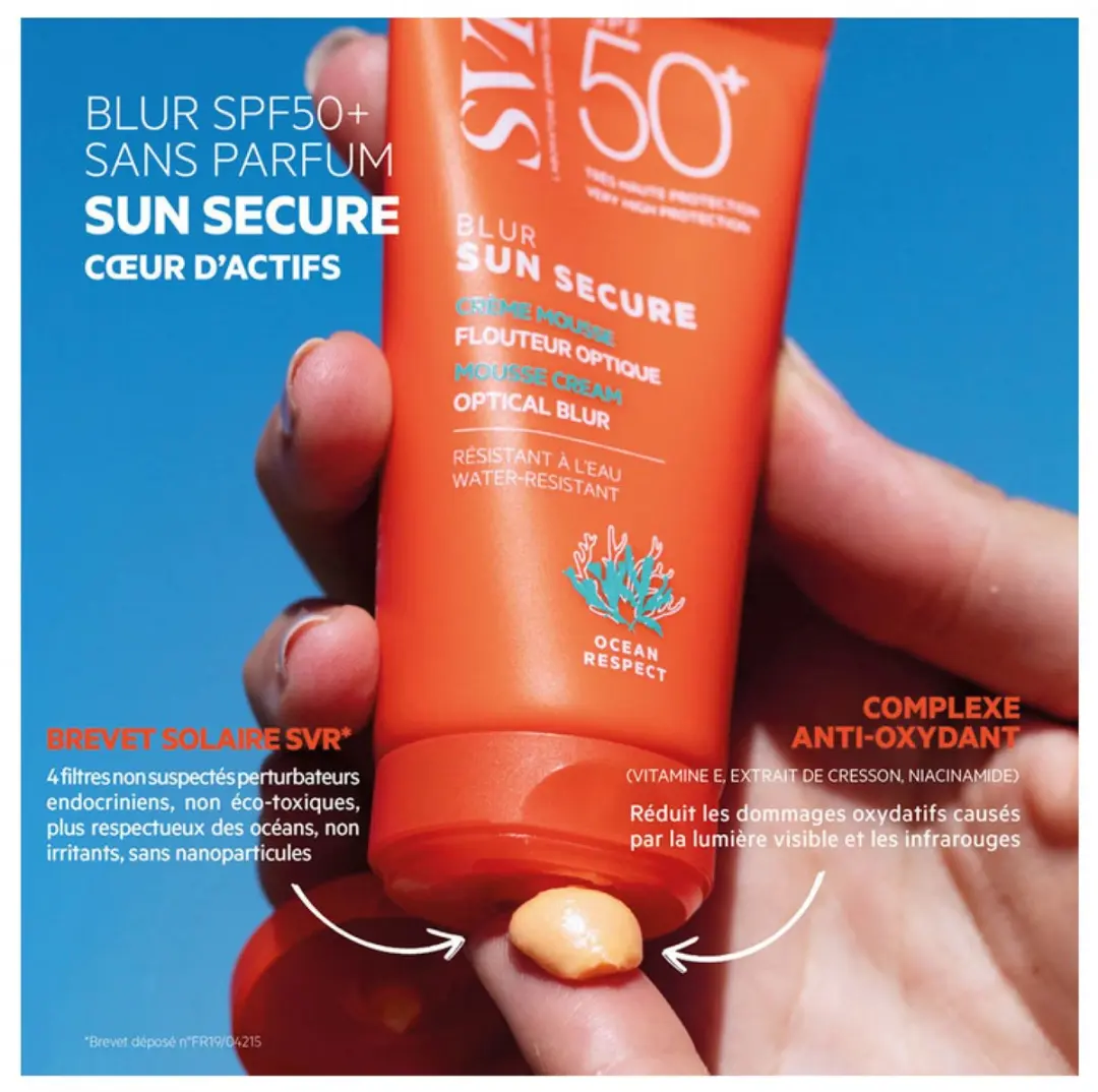 SVR Sun Secure Blur Cream Mousse SPF50+ 50ml