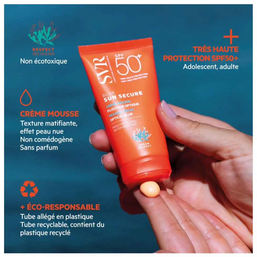 SVR Sun Secure Blur Cream Mousse SPF50+ 50ml