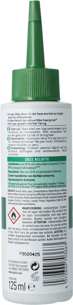 Guhl Kracht & Volume Scalp Tonic 125ml