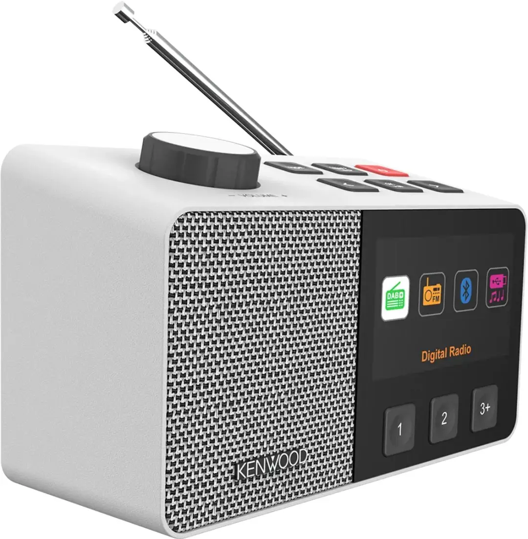 Kenwood CR-M70DAB Seniorenradio - 5W - Wit