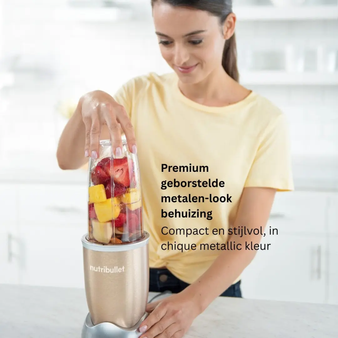 NutriBullet Pro Blender 900W - Champagne