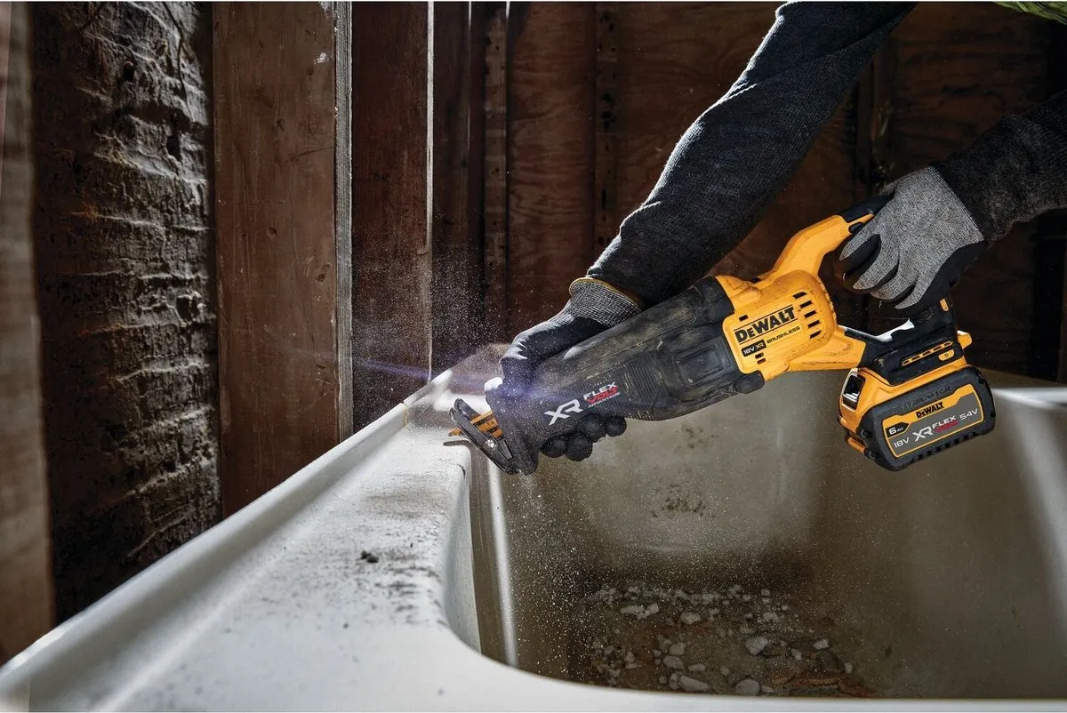 DeWalt DCS386NT Accu Reciprozaag 18V FlexVolt - TSTAK Koffer