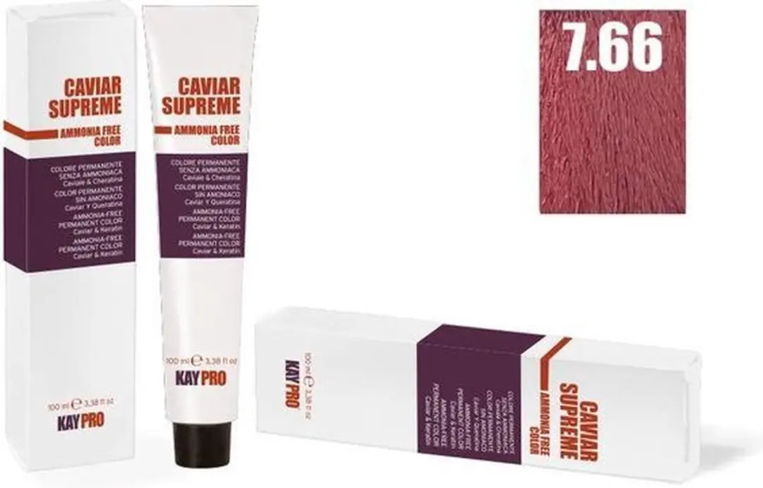 KayPro Caviar Supreme 7.66 Permanent Haarkleuring 100ml - Blond