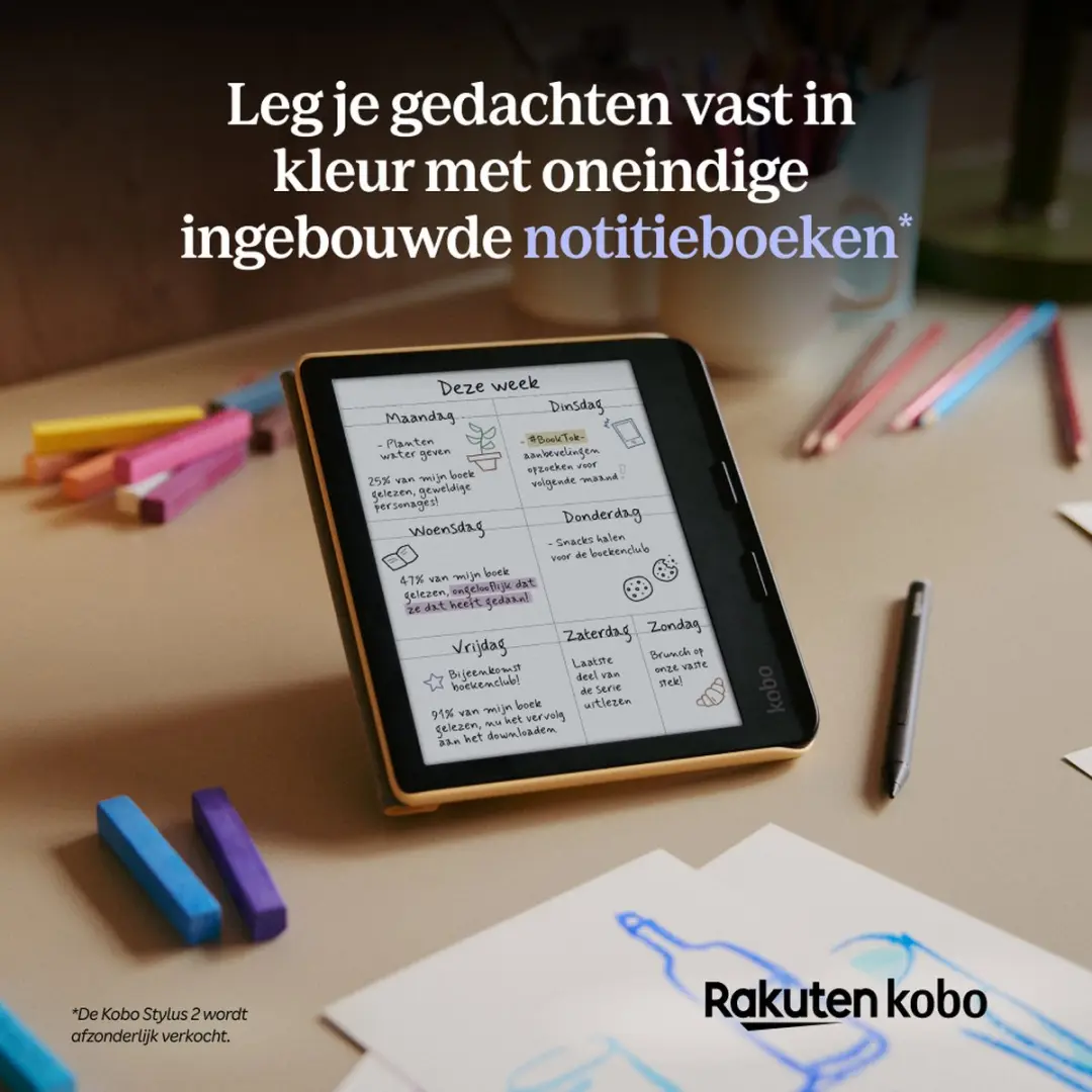 Kobo Libra Colour E-reader 7 inch - 32GB - Zwart