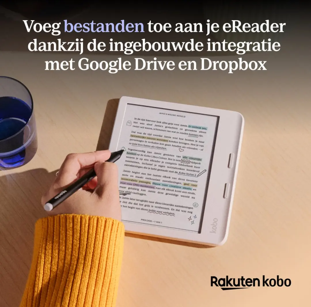 Kobo Libra Colour E-reader 7 inch - 32GB - Zwart