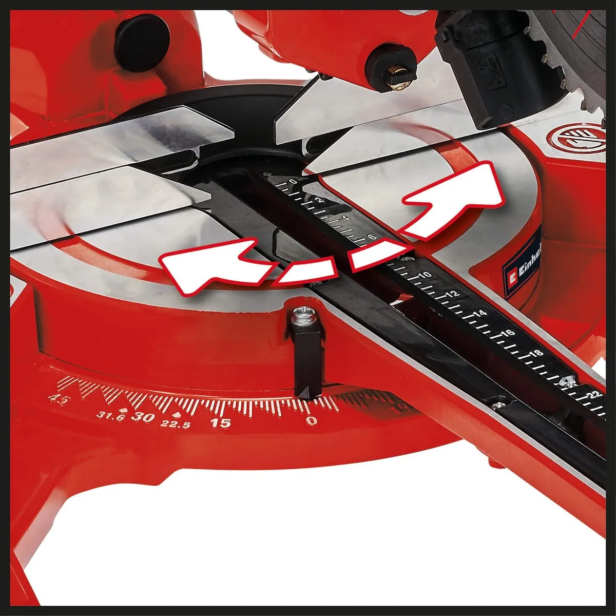 Einhell TC-SM 2131/2 Radiaal Afkort-/Verstekzaag 1800W - Ø210mm - Met Laser