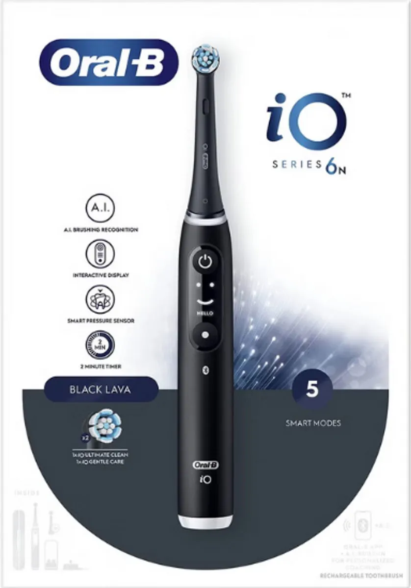 Oral-B iO Series 6N Elektrische Tandenborstel - Zwart