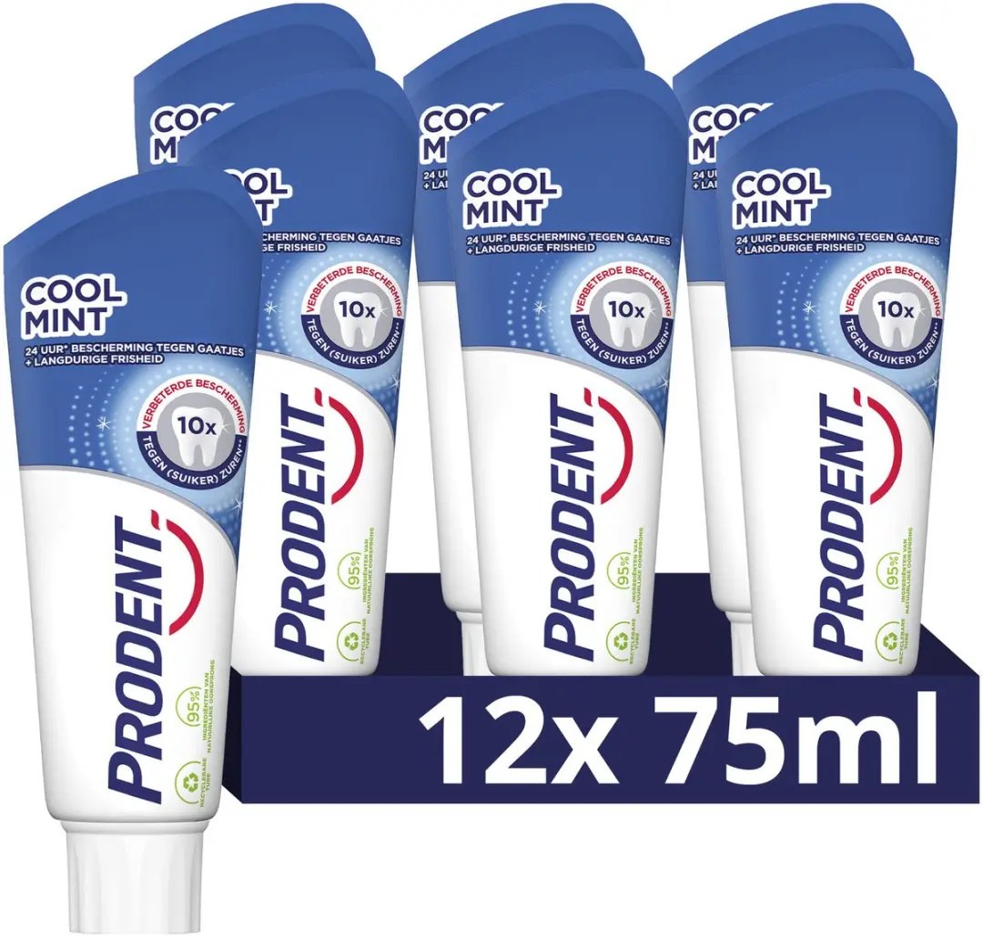 Prodent Cool Mint Tandpasta 12x75ml