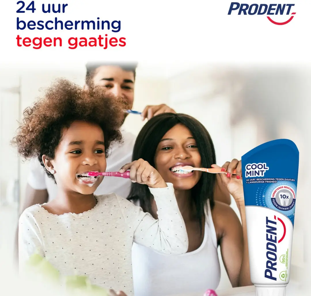 Prodent Cool Mint Tandpasta 12x75ml