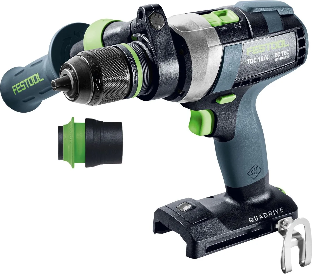 Festool TDC 18/4 I-Basic QUADRIVE Accu Schroefboormachine - 13mm