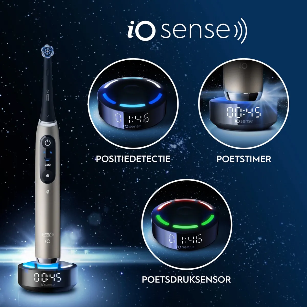 Oral-B iO10 Elektrische Tandenborstel - Goud