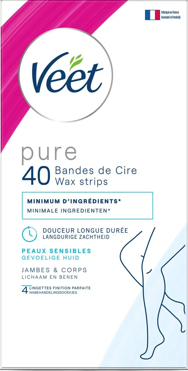 Veet Ontharingsstrips Hypoallergene Minima