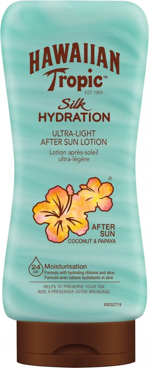 Hawaiian Tropic After Sun Ultra Light Kokosnoot & Papaya 180ml