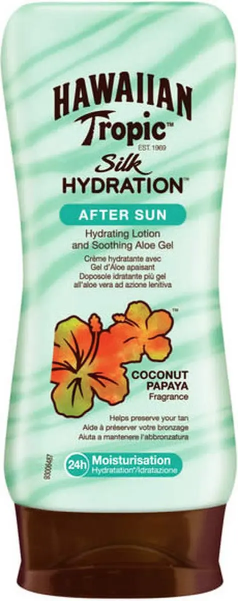Hawaiian Tropic After Sun Ultra Light Kokosnoot & Papaya 180ml - afbeelding 6 van 6