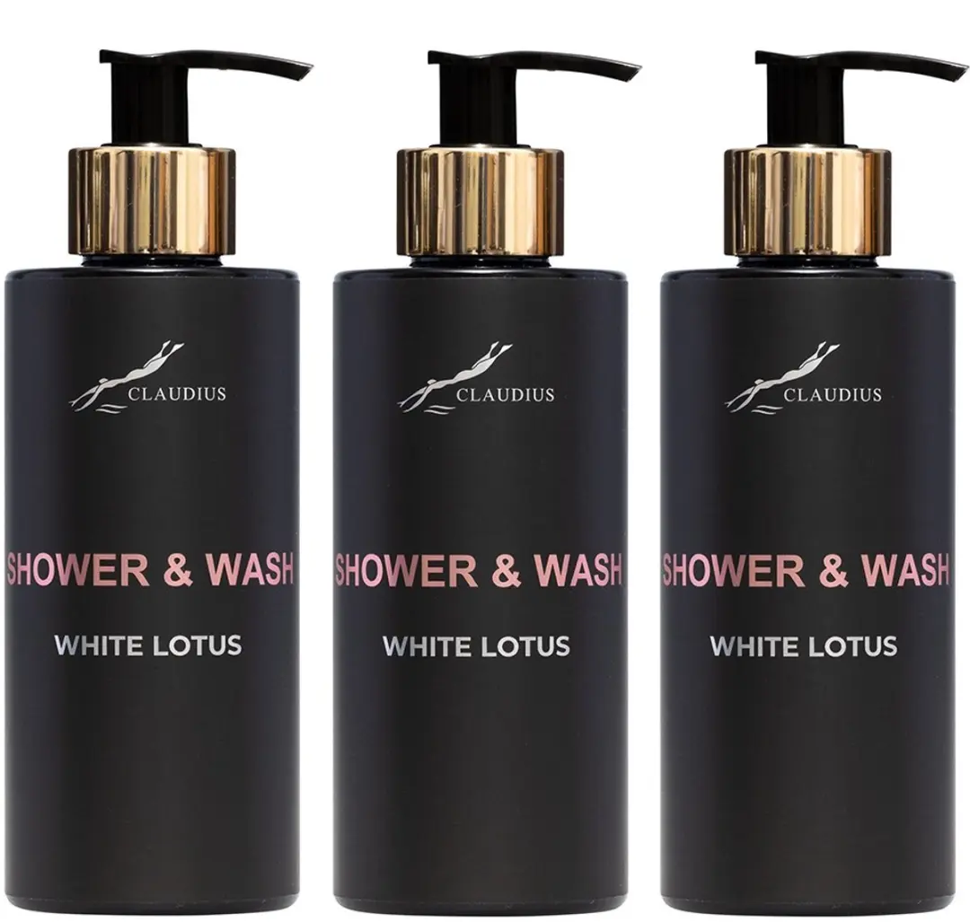 Splashbox Cosmetics Shower & Wash White Lotus 300ml - 3 Stuks - afbeelding 2 van 2