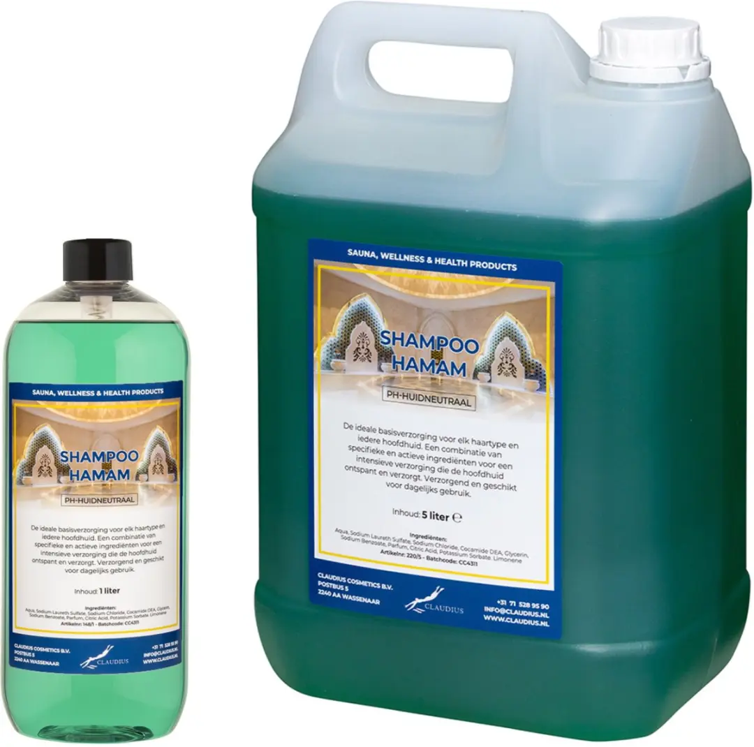 Splashbox Cosmetics Shampoo Hamam - 2 Stuks (1L + 5L)