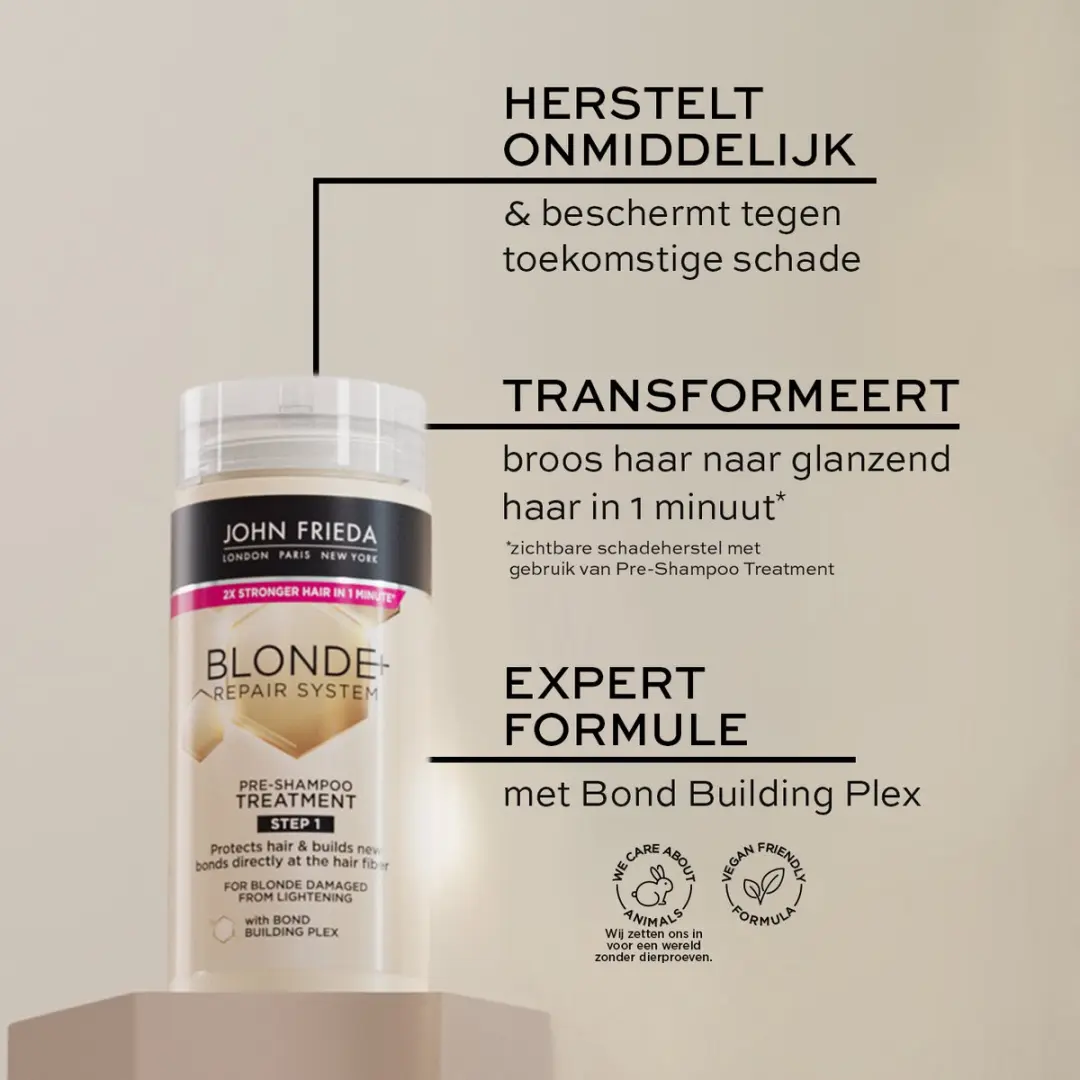 John Frieda Pre-Shampoo Blonde+ Repair 250ml