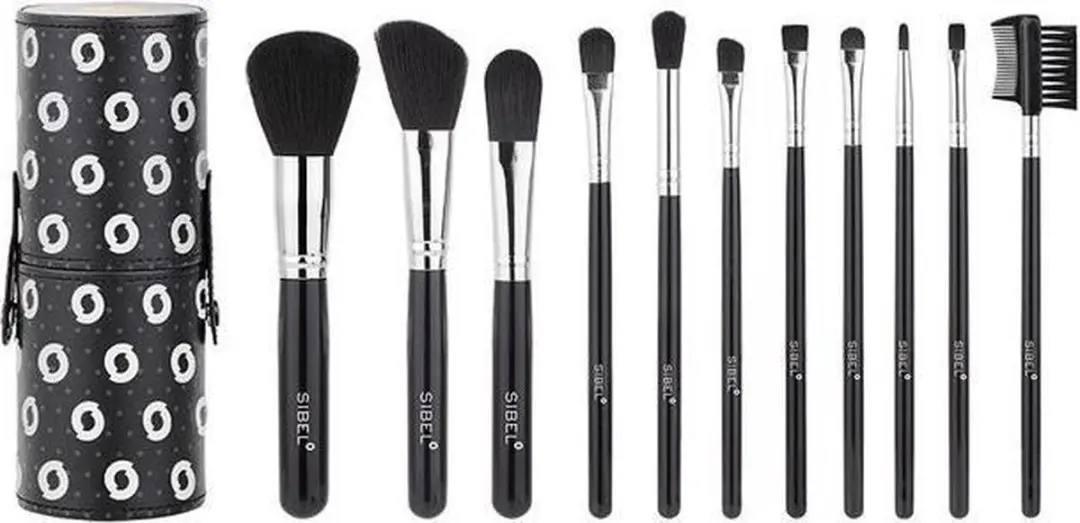 Sibel Black Swan Cosmetische Borstels