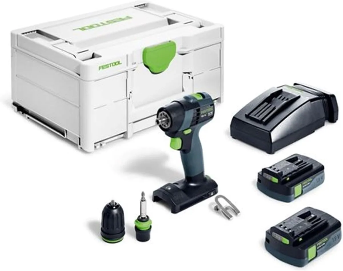 Festool TXS 18 C 3,0-Plus Accu Schroefboormachine 18V