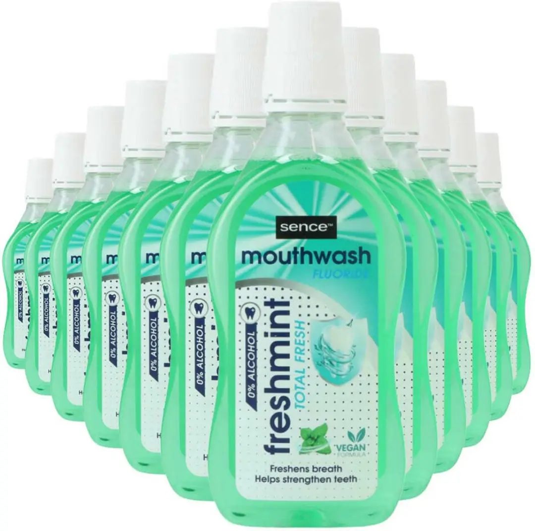 Sence Fresh Mondwater Freshmint - 12x500ml - afbeelding 6 van 6