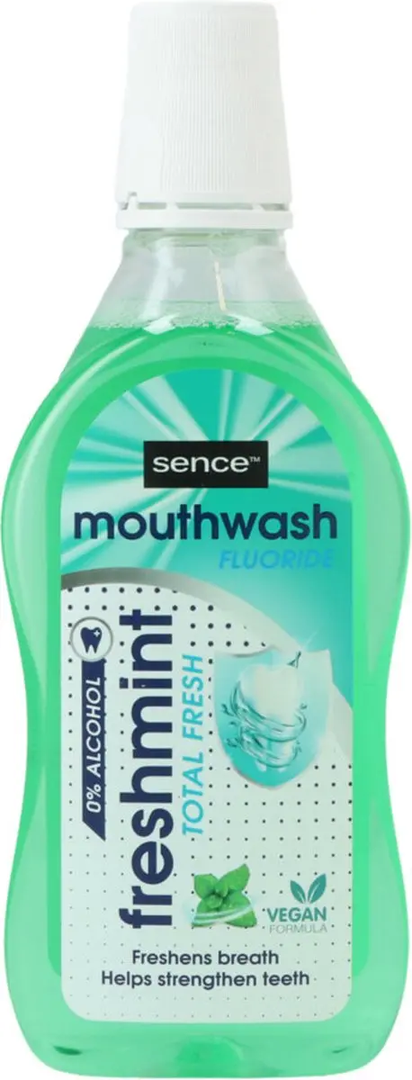 Sence Fresh Mondwater Freshmint - 12x500ml