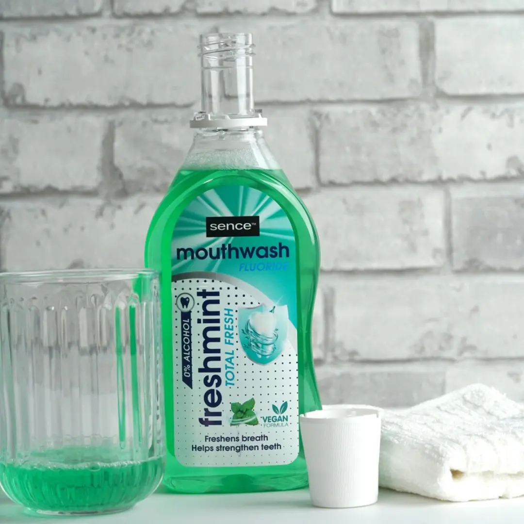 Sence Fresh Mondwater Freshmint - 12x500ml
