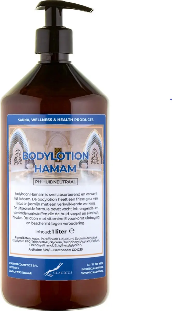 Splashbox Cosmetics Hamam Bodylotion 1L