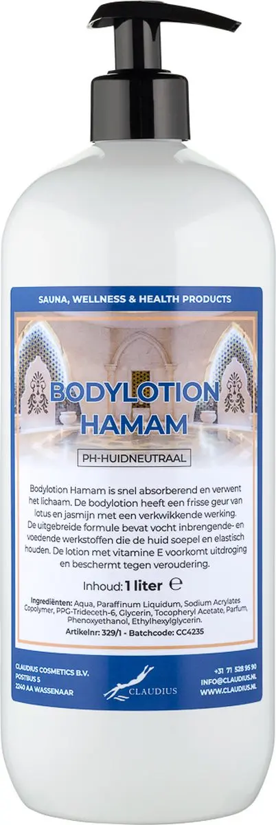 Splashbox Cosmetics Hamam Bodylotion 1L