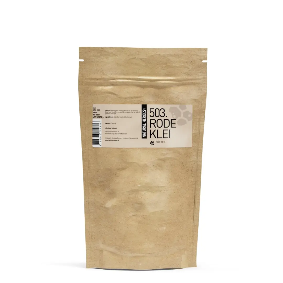 Natural Heroes Rode Klei Poeder 200g