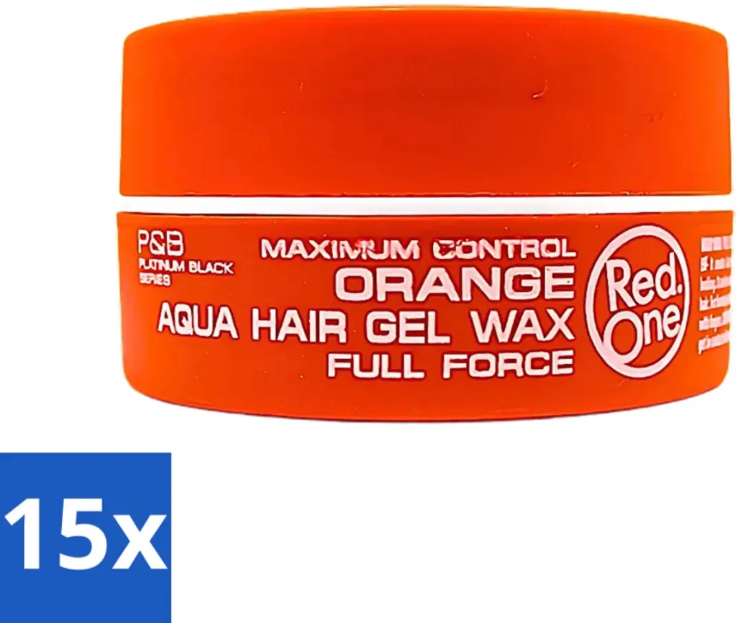 Red One Haarwax Aqua Orange