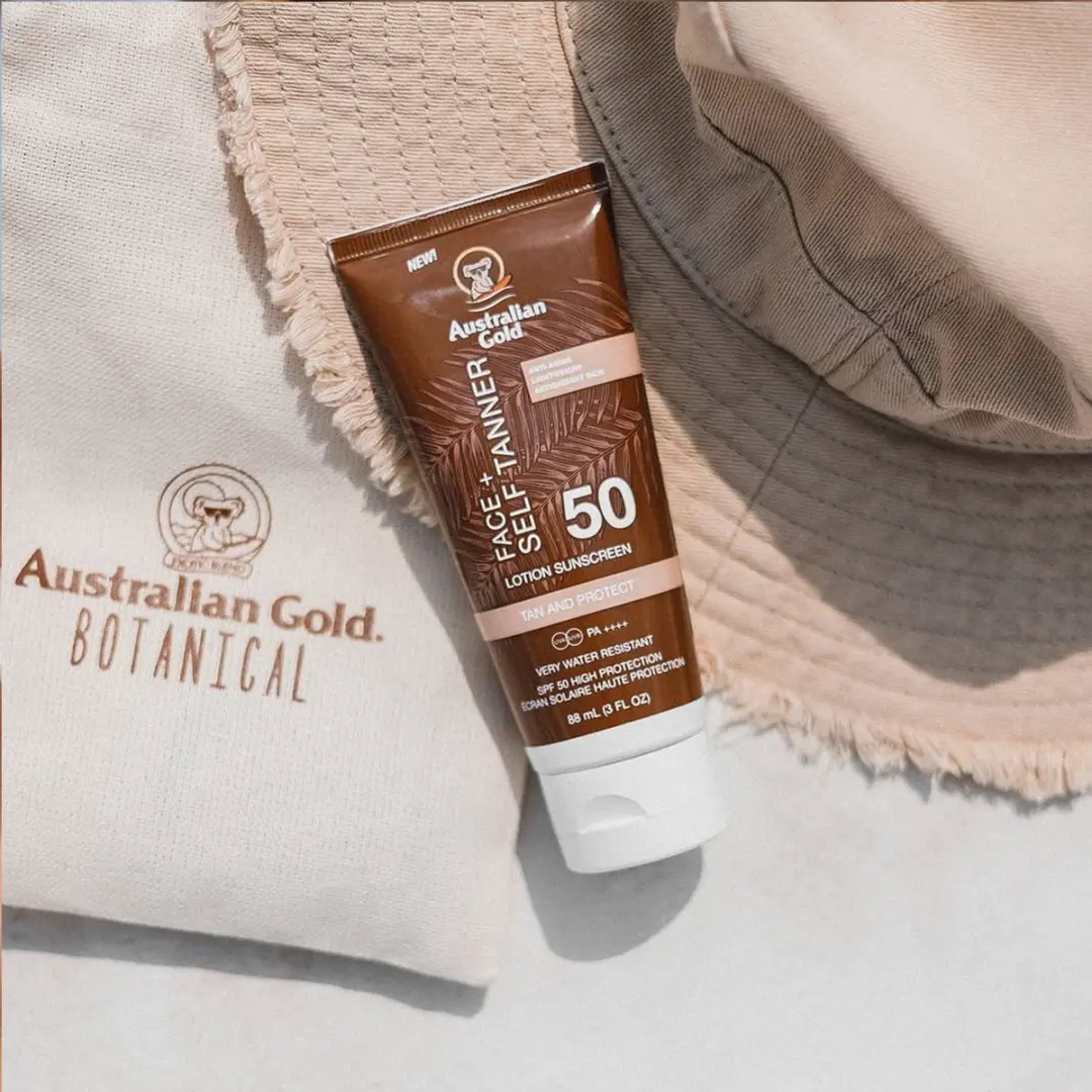 Australian Gold SPF 50 Zelfbruiner Gezicht 88ml