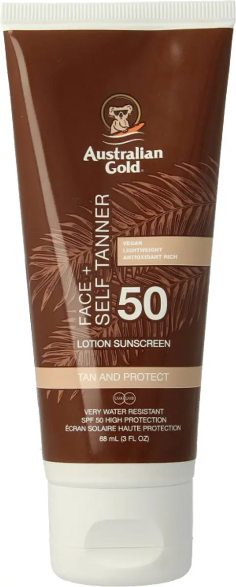 Australian Gold SPF 50 Zelfbruiner Gezicht 88ml - afbeelding 6 van 6