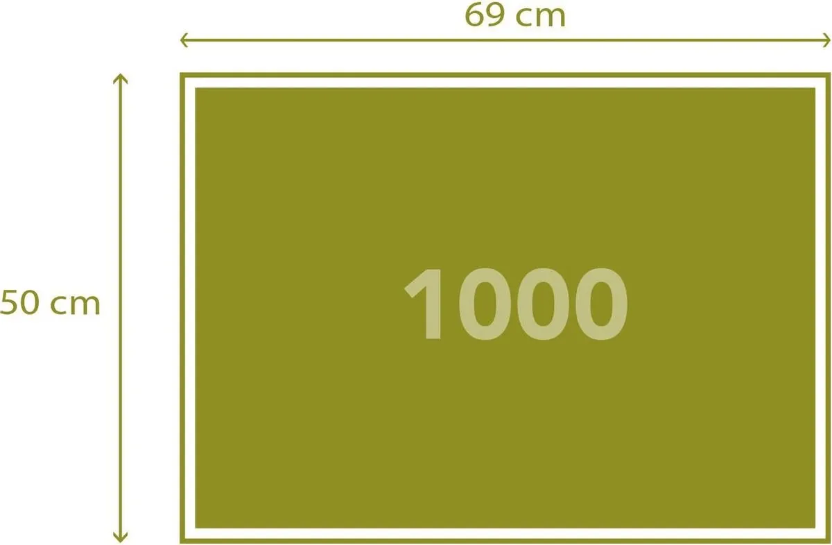 Clementoni Impossible Batman Puzzel 1000 Stukjes - Multi kleur