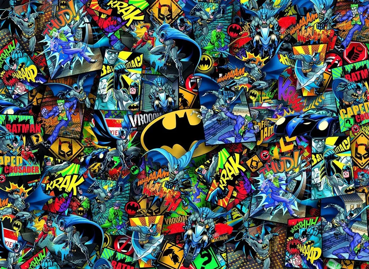 Clementoni Impossible Batman Puzzel 1000 Stukjes - Multi kleur