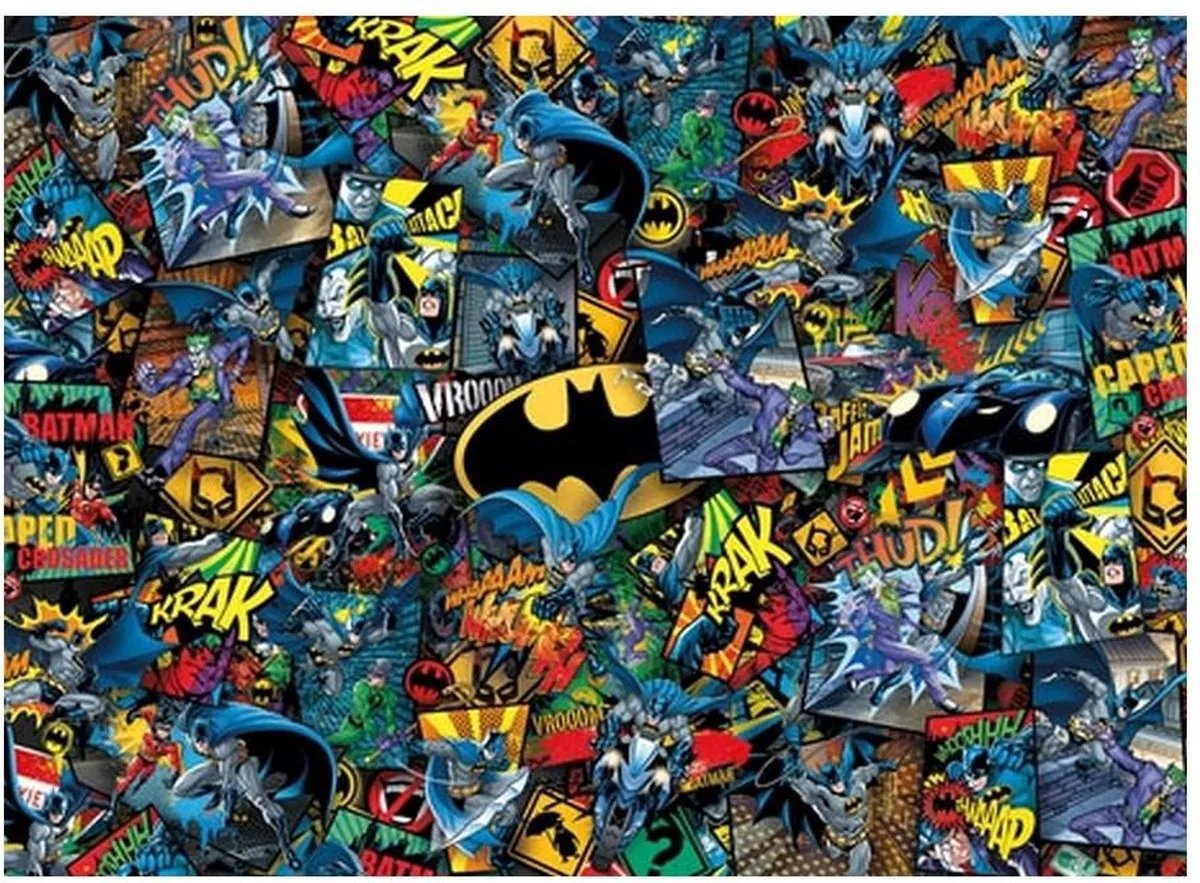 Clementoni Impossible Batman Puzzel 1000 Stukjes - Multi kleur