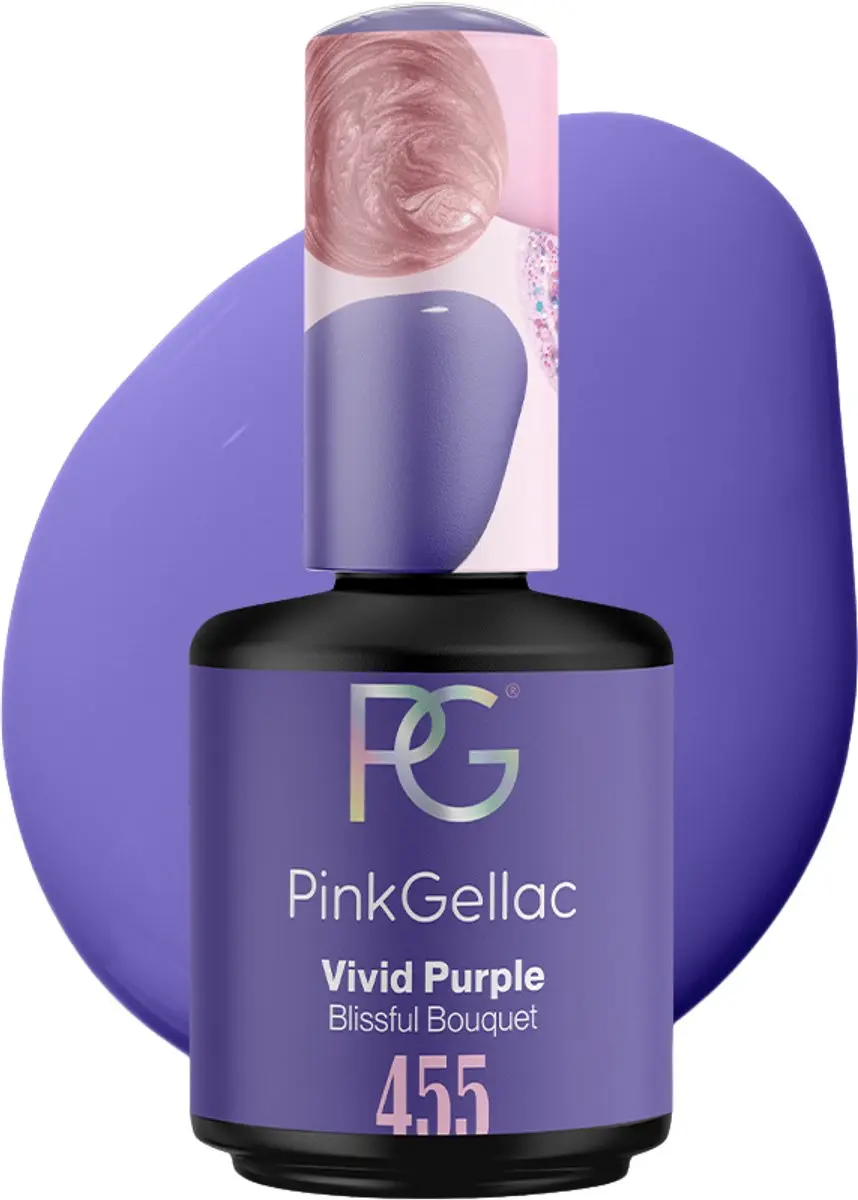 Pink Gellac 455 Vivid Purple Gellak