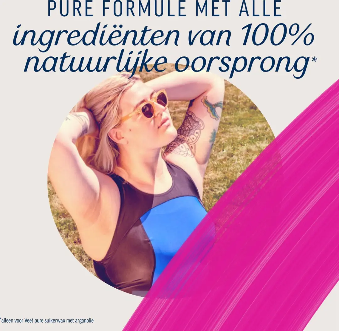 Veet Warme Wax Minima Arganolie 250ml