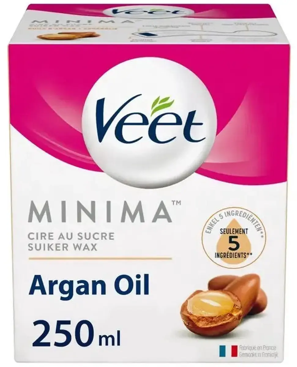 Veet Warme Wax Minima Arganolie 250ml