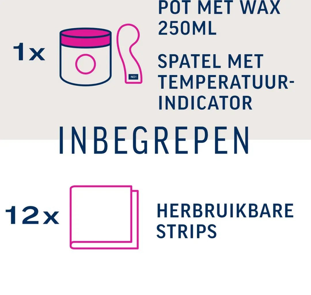 Veet Warme Wax Minima Arganolie 250ml