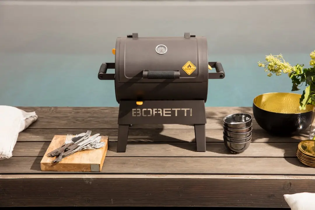 Boretti Terzo BBQ Hoes - 57x39x52cm - Grijs